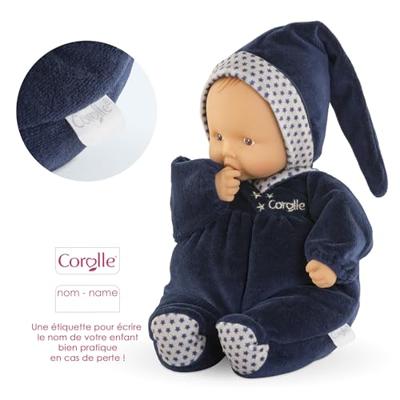 Knuffel Babipouce Marine sterrendroom - COROLLE marineblauw - thumbnail