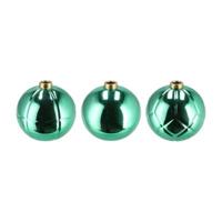 Daan Kromhout Vaas christmasball groen 14 cm 3 assorti | 6 stuks - thumbnail