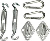 Ophangset voor schaduwdoek - thumbnail