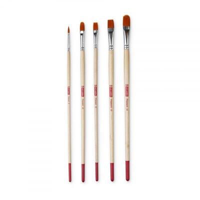 Talens Art Creation penselenset polyester geassorteerd, set met 5 penselen