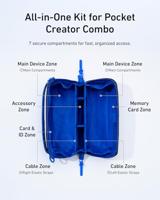 Telesin Sling Bag voor DJI Osmo Pocket 3/4 + accessoires - thumbnail