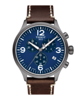 Horlogeband Tissot T1166173604700 / T600041405 Leder Bruin 22mm - thumbnail