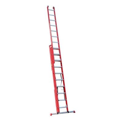 4tecx Reformladder 3-delig aluminium 3 x 10 met stalen balk 4tecx Reformladder 3-delig aluminium 3 x 10 met stalen balk