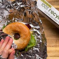 Eco Green Living Gerecycled aluminiumfolie - 10 meter - thumbnail