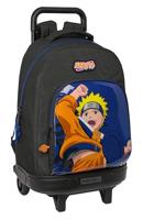 Schoolrugzak met Wielen Naruto Ninja Blauw Zwart 33 x 45 x 22 cm - thumbnail