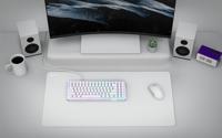 NZXT Zone Mousepad XL - 750x400mm - White - thumbnail