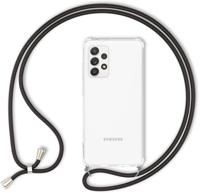 Anti-shock Back Cover voor de Samsung Galaxy A13 5G | A04s Transparant met Koord - thumbnail