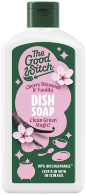 The Good Witch Cherry Blossom & Vanilla Dish Soap
