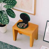 Schelp sieradendoosje - Groen - thumbnail