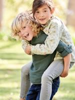 Jongensoverhemd van katoengaas met oprolbare mouwen groen - thumbnail