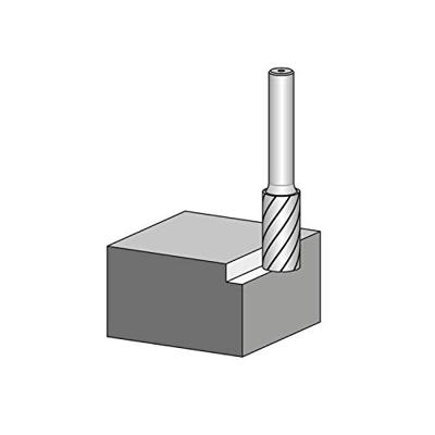 PFERD TOOLS 21200483 Freesstift Hardmetaal Cilinder met kopvertanding Lengte 43 mm Afmeting, Ø 6 mm Werklengte 13 mm Schachtdiameter 3 mm 1 stuks