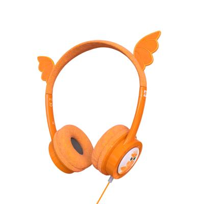 iFrogz - Kinderhoofdtelefoon 'Little Rockerz' in fantasierijke drakendesign, oranje