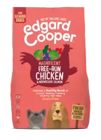Edgard & Cooper Hond Senior Kip & Zalm 700gr - thumbnail