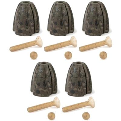 Fox Removable Flying Back Weights 10 gr 5 st.