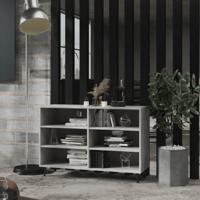 Dressoir 103,5x35x70 cm spaanplaat betongrijs - thumbnail