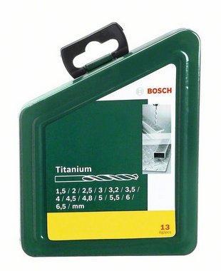 Bosch Accessoires 13-delige HSS-R metaalboorset titanium | 2607019436 - 2607019436