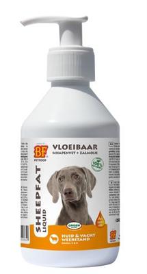 Biofood vloeibaar Schapenvet met zalmolie hond 250ml