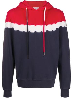Moncler tie-dye hoodie - Blue