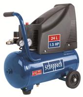 Scheppach 24 L Compressor HC25o 165 liter p/m 1100W 8 bar - thumbnail