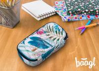 Baagl School etui Leafs 1-rits - thumbnail