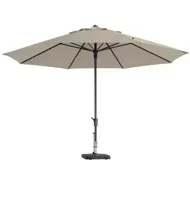 Parasol Timor Luxe Rond Ø4m - Ecru* - thumbnail