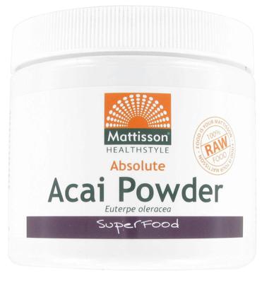 Mattisson Acai Poeder 125 gram