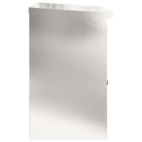 Pakket inwerp box Zwart 44 x 35 x 59 cm Roestvrij staal - thumbnail