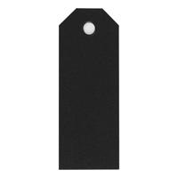 Creativ Company Manilla-labels, afm 3x8 cm, 220 gr, zwart, 20 stuk/ 1 doos - thumbnail