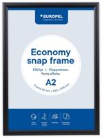 Europel Clicklijst Economy, lijst 25 mm, ft A2, zwart - thumbnail