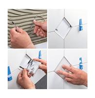 Paulmann LumiTiles Extension Square 10x10cm 78400 LED-paneel uitbreidingsset LED Warmwit Wit - thumbnail