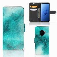 Hoesje Samsung Galaxy S9 Painting Blue - thumbnail