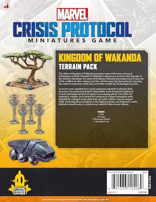 Marvel CP Kingdom of Wakanda Terrain Pack