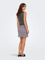 Only Onliris-hattie Waistcoat Tlr Noos Gilets Dark Grey Melange - thumbnail