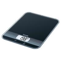 Beurer KS 19 Keukenweegschaal Digitaal Weegbereik (max.)=5 kg Zwart 200 x 145 x 17