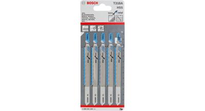 Bosch Expert decoupeerzaagbladen [5x] - T318A - metaal - 2608631319