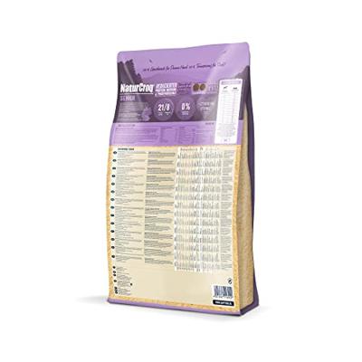 Happy Dog 60533 NaturCroq Senior Compleet voer met inheemse kruiden voor hondensenioren vanaf 10 jaar, 4 kg inhoud