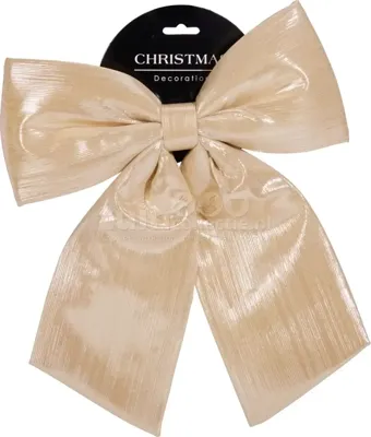 Kerststrik Goud 34cm 1st Kerststrik Goud 34cm 1st