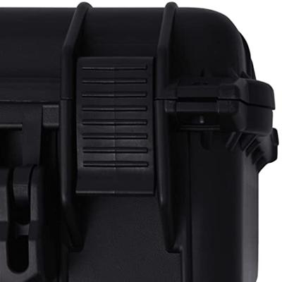 VidaXL Beschermende materiaalkoffer 35x29,5x15 cm zwart