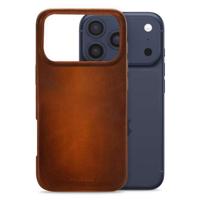 Mobilize Magsafe Compatible Premium Leather Case Apple iPhone 17 Pro Max Burned Cognac - thumbnail