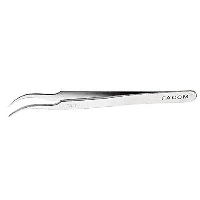 Facom pincet hoge precisie - recht gebogen 114mm - 143