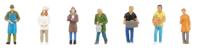 Faller 151671 H0 Weekmarkt II. figuren Geverfd, Staand - thumbnail