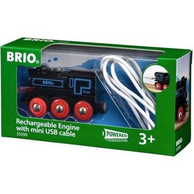 BRIO World - 33599 - Locomotief oplaadbaar