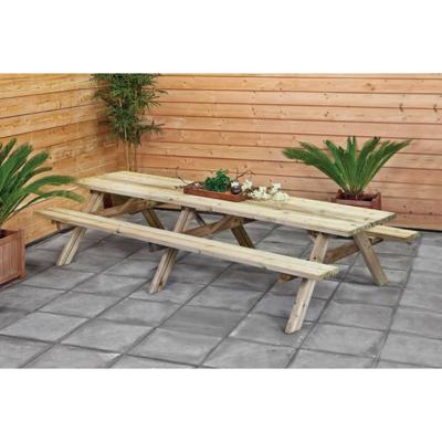 Superieur houten picknicktafel
