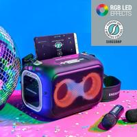 Dankzij de draagbare Bluetooth®-luidsprekers Energy Sistem 459339 Zwart - thumbnail