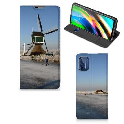 Motorola Moto G9 Plus | Book Cover | Schaatsers Motorola Moto G9 Plus | Book Cover | Schaatsers