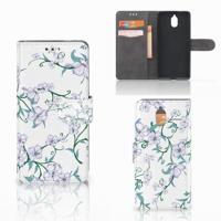 Nokia 3.1 (2018) Uniek Hoesje Blossom White - thumbnail