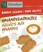 Damhert Zonder Suikers Amandelkoekjes - thumbnail