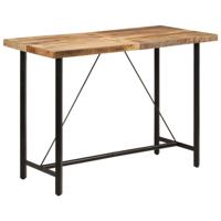 Bartafel 150x70x107 cm massief mangohout en ijzer - thumbnail