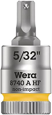 Wera 8740 A HF Binnenzeskant Zyklop Bitdop met 1/4"-aandrijving met vasthoudfunctie, 5/32" - 1 stuk(s) - 05003385001 - thumbnail