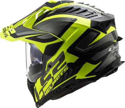 LS2 endurohelm "mx701 explorer alter" helmet explorer age bw/neono yellow matt gr. LS2 endurohelm "mx701 explorer alter" helmet explorer age bw/neono yellow matt gr.